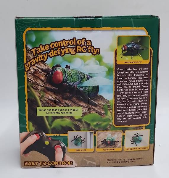 TERRA by Battat Remote Control Insect: Housefly Robot