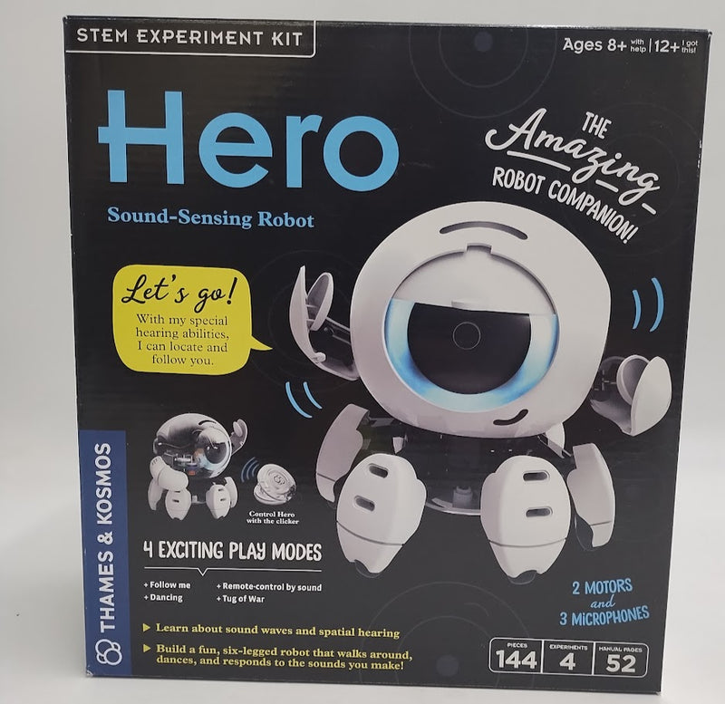 Thames & Kosmos Hero Robot: Educational Technology Kit with Instruction Manual & Accessories