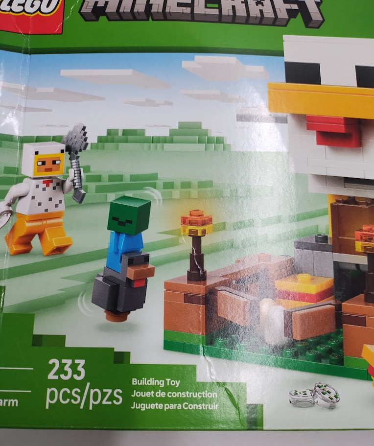 LEGO Minecraft Chicken Farm Building Toy 21585 SEE DETAILS
