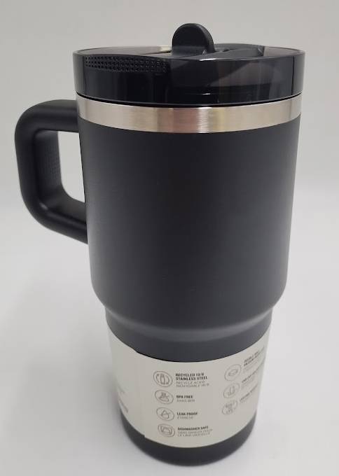 Stanley 20 oz Stainless Steel Quencher ProTour Tumbler Black