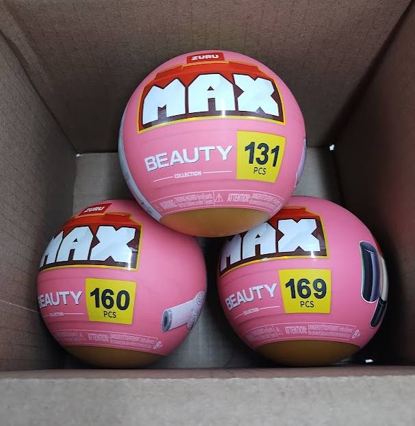 LOT OF 3 !! Zuru MAX Build More Premium Capsules - Beauty (LOCAL PICKUP ONLY)