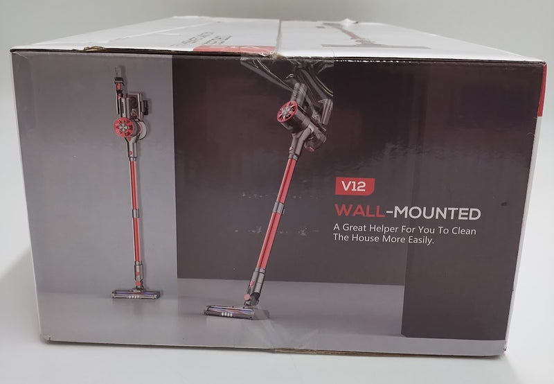 Rechargeable 2600 mAh 500ML Dust Cap Cordless Vacuum Cleaner - V12 (LOCAL PICKUP ONLY)