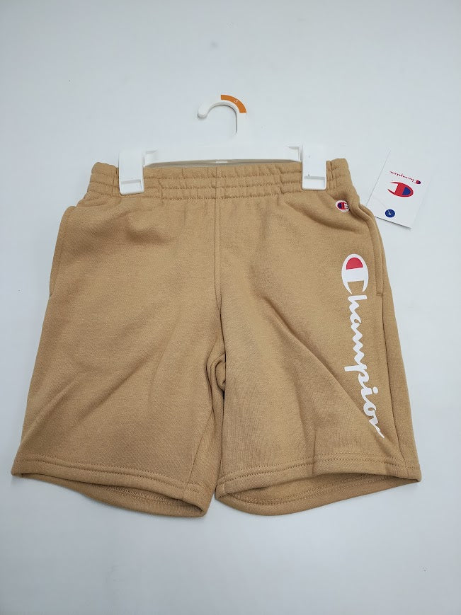 Champion Kids' Signature Fleece Shorts - Khaki S