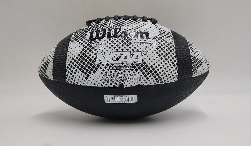 Wilson NCAA Statement Jr Football - Black/Gray SEE DETAILS