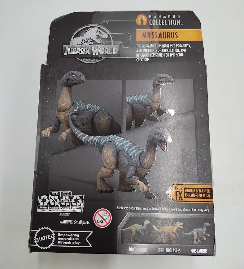 Jurassic World Hammond Collection Mussaurus Dinosaur Figure SEE DETAILS