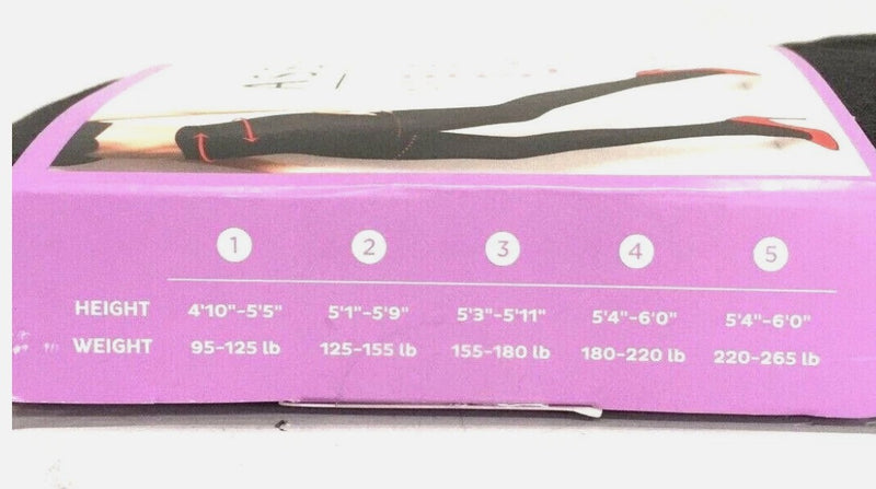 LOT OF 3!!! ASSETS by SPANX Women's High-Waist Shaping Tights Size 4 Black -182B