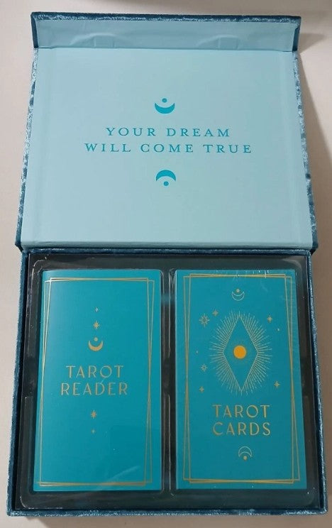 Tarot Card Game: Eccolo Deluxe Set for Adults, 78 Cards, 2+ Players, Ages 12+