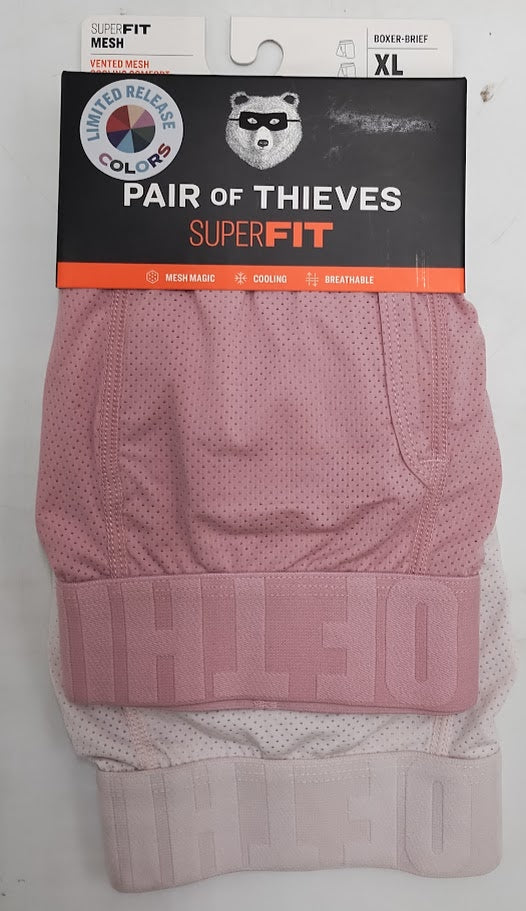 Pair of Thieves Men's Boxer Briefs 2pk - Lavender XL
