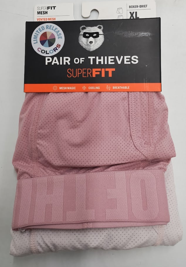 Pair of Thieves Men's Boxer Briefs 2pk - Lavender XL