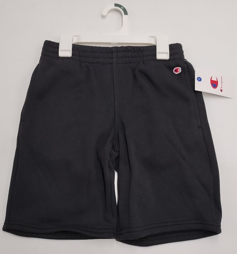 Champion Kids' Signature Fleece Shorts - Black M