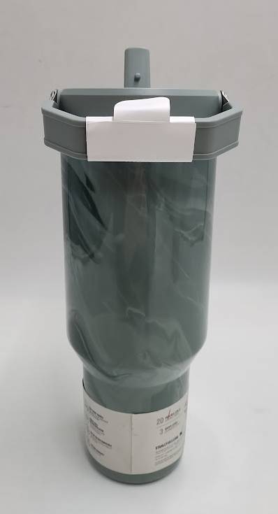 Stanley 40 oz Stainless Steel Ice Flow Flip Straw Tumbler Agate Calacatta