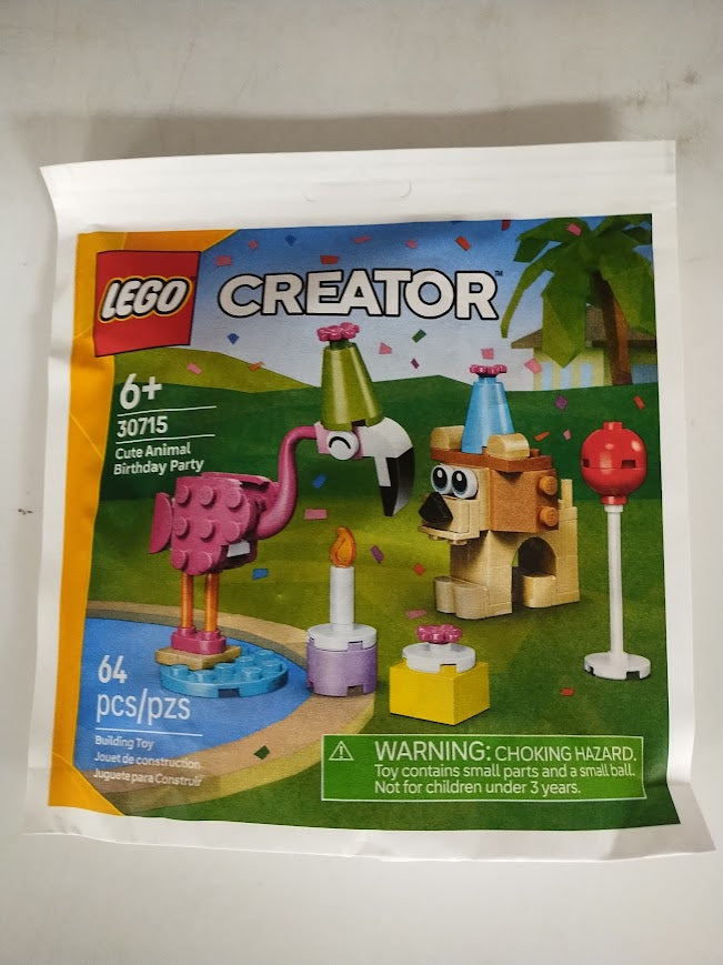LOT OF 30 LEGO Creator Cute Animal Birthday Party 30715