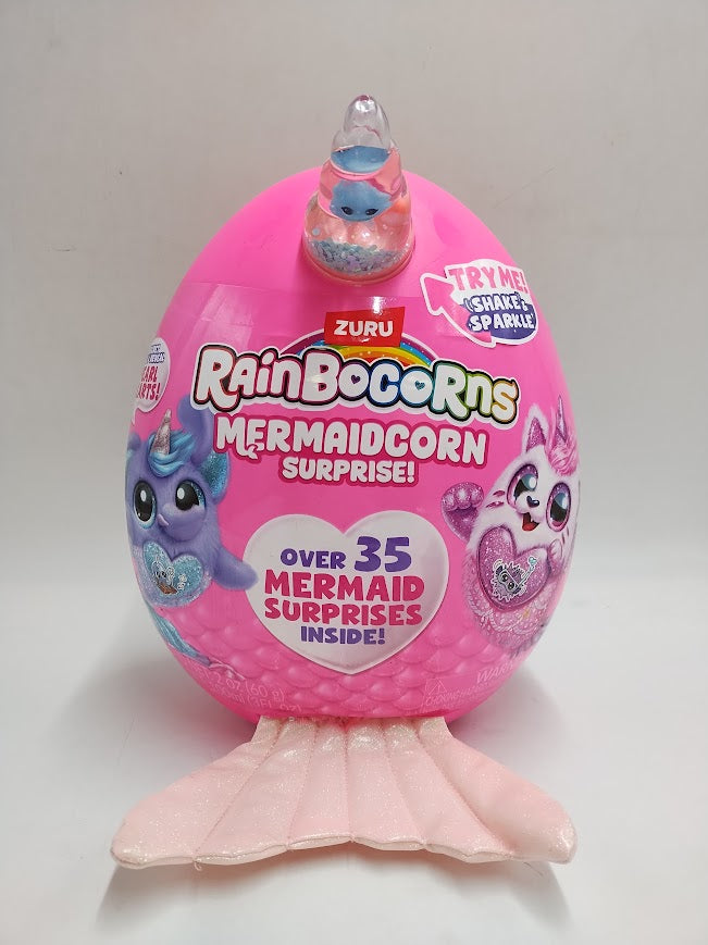Rainbocorns Mermaidcorn Surprise Plush by ZURU - PUPPY - LIGHT PINK TAIL