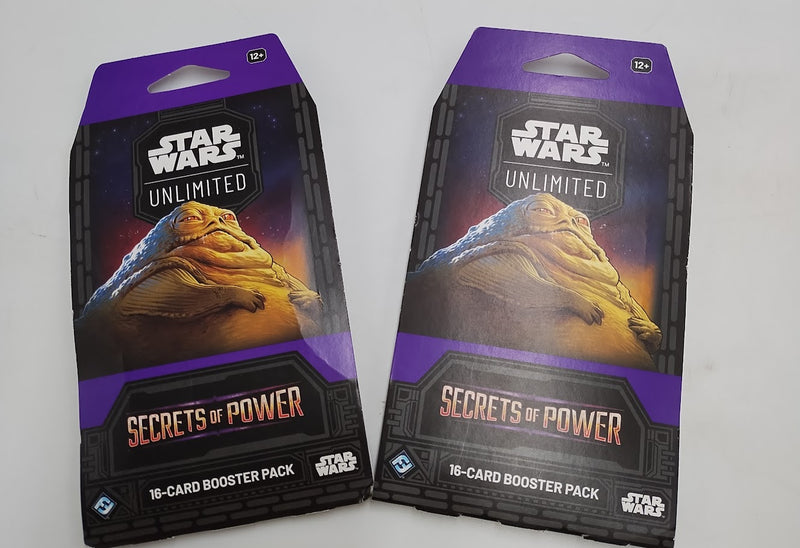 2 PACK!!!! 2025 Star Wars Unlimited : Secrets of Power Cards