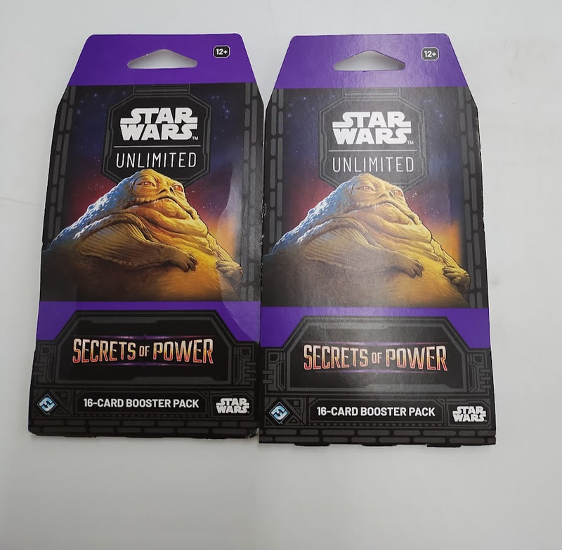 2 PACK!!!! 2025 Star Wars Unlimited : Secrets of Power Cards