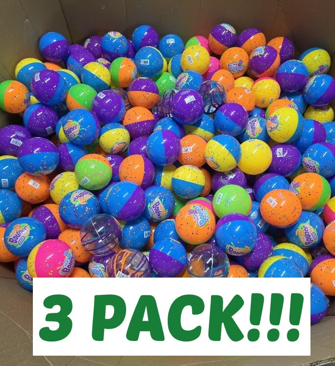 LOT OF 3!!! Little Tikes 5" High Bounce Ball - 3 RANDOMLY CHOSEN BALLS!!!