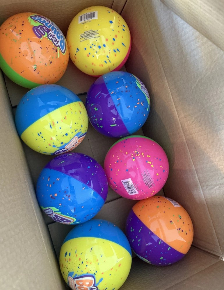 LOT OF 3!!! Little Tikes 5" High Bounce Ball - 3 RANDOMLY CHOSEN BALLS!!!