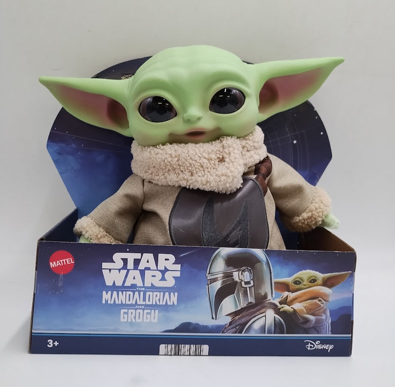Star Wars The Mandalorian & Grogu Movie Grogu Rondel Design Vinyl Head Soft Plush Body