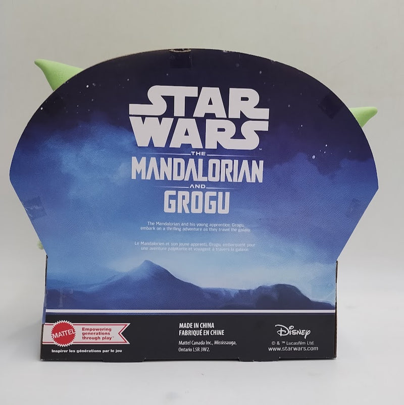Star Wars The Mandalorian & Grogu Movie Grogu Rondel Design Vinyl Head Soft Plush Body
