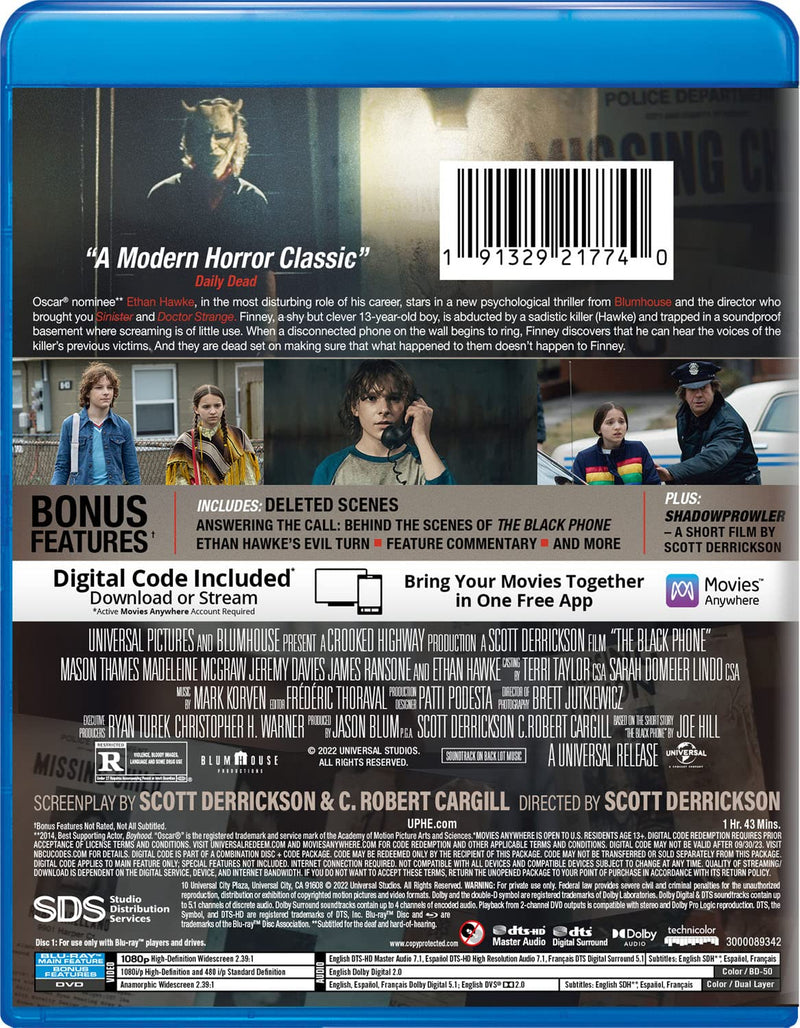 The Black Phone (Blu-ray)