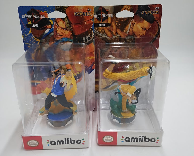 2 PACK Nintendo amiibo STREET FIGHTER 6 Series JAMIE FIGHTER /LUKE