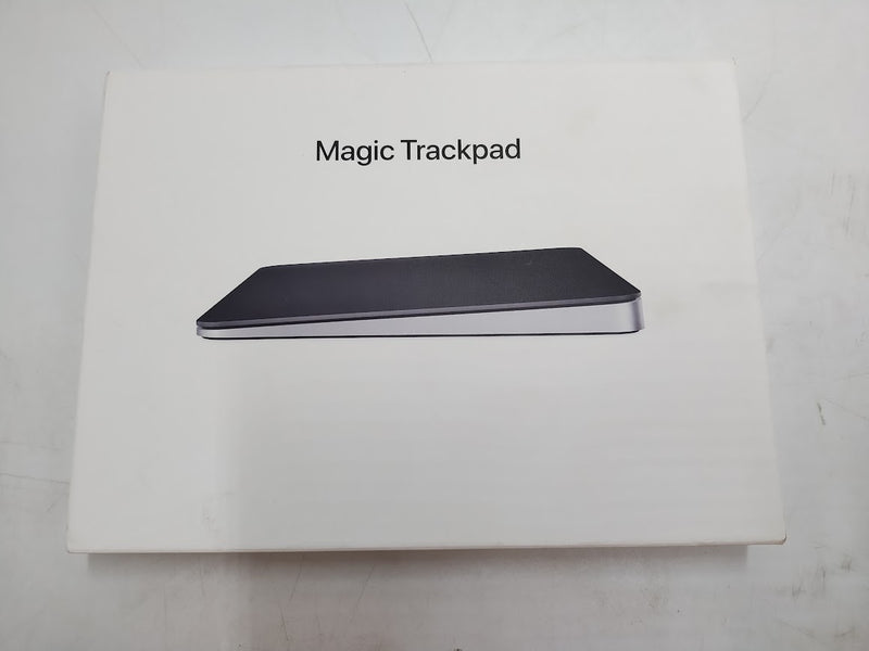 Apple Magic Trackpad - Black Multi - Touch Surface