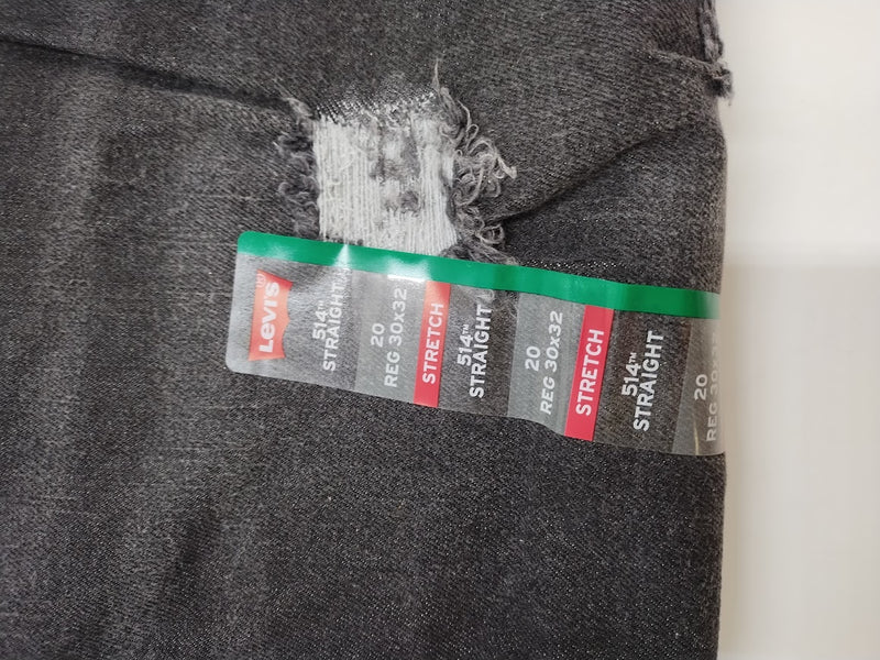 Levi's Boys' 514 Straight Fit Performance Jeans - Gray 20
