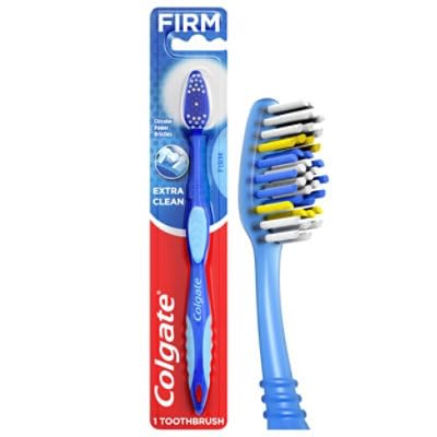 Colgate, Extra Clean Full Head Firm Manual Toothbrush, 16 Count