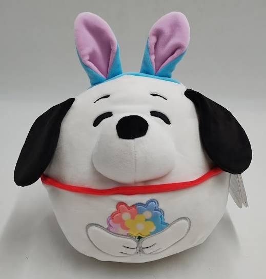 Squishmallows 8" Peanuts Snoopy with Bunny Ears Polybag Inners Little Plush
