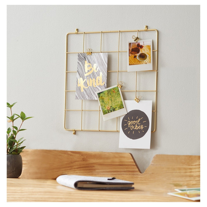 Wall Grid, Gold - Threshold