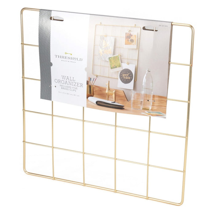 Wall Grid, Gold - Threshold