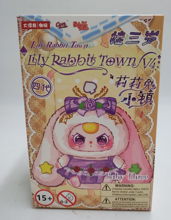 Baby Three Lily Rabbit Town V4 Plush