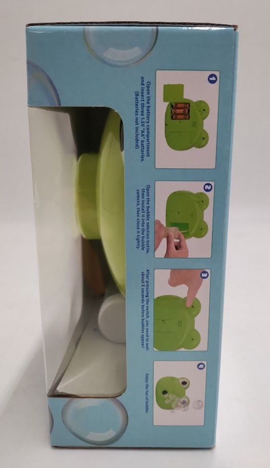 Bubble Camera Frog - Bullseye's Playground