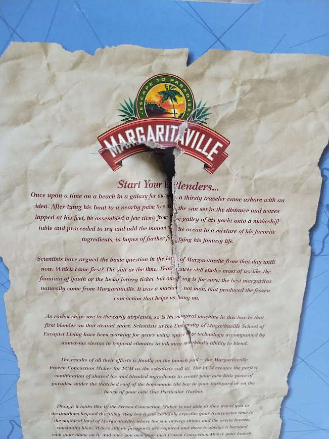 Margaritaville Bahamas Frozen Concoction Maker Silver SEE DETAILS