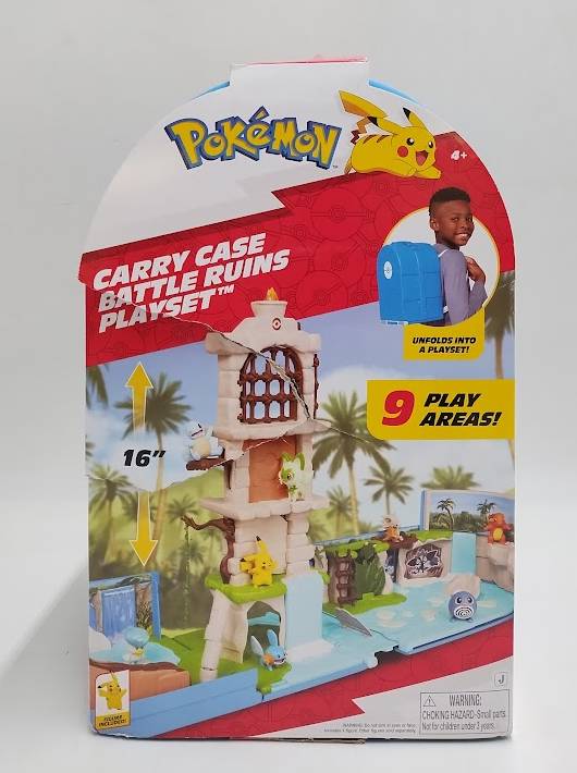 Pokemon Carry Case Jungle Ruins Playset Action Figure SEE DETAILS