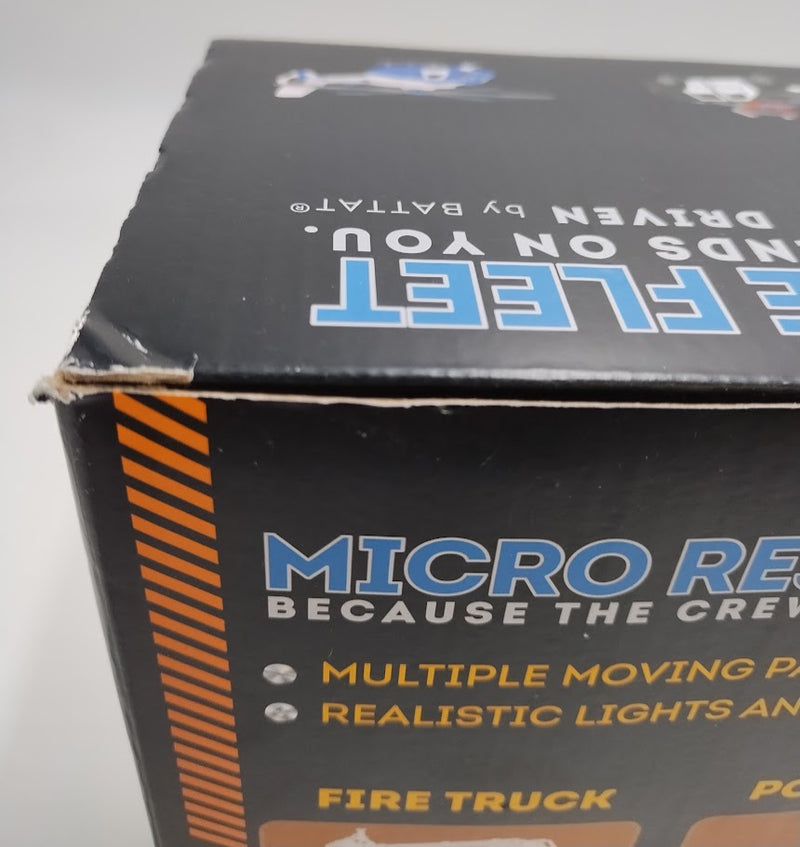 DRIVEN – Small Toy Emergency Vehicle Set – Micro Rescue Fleet - 3 pk SEE DETAILS