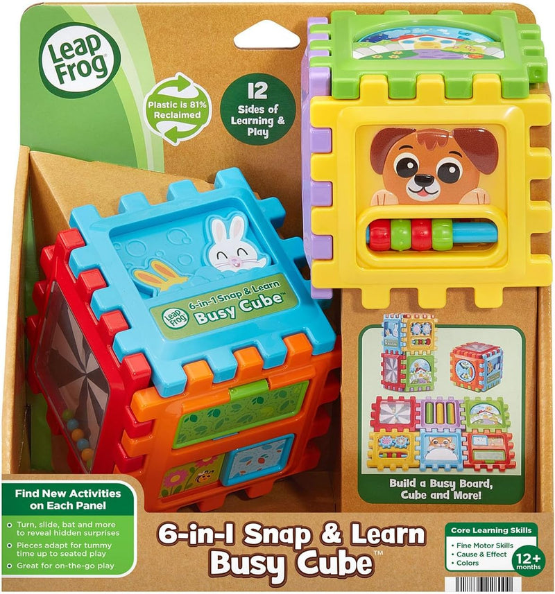 LeapFrog 6-in-1 Snap & Learn Busy Cube