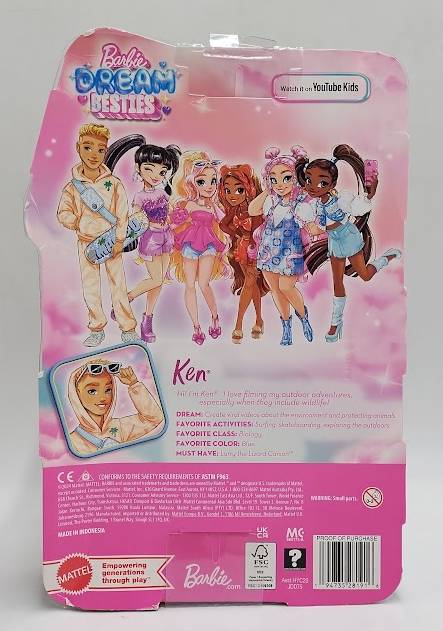 Barbie Dream Besties Ken 11" Fashion Doll SEE DETAILS