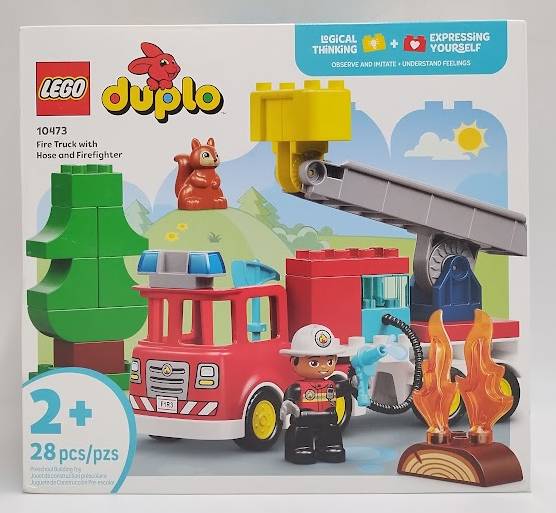 LEGO DUPLO Town Fire Truck with Hose and Firefighter 10473 SEE DETAILS