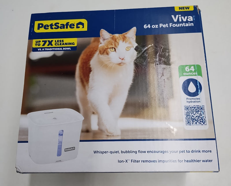 PetSafe 64oz Viva Plastic Dog and Cat Automated Fountain