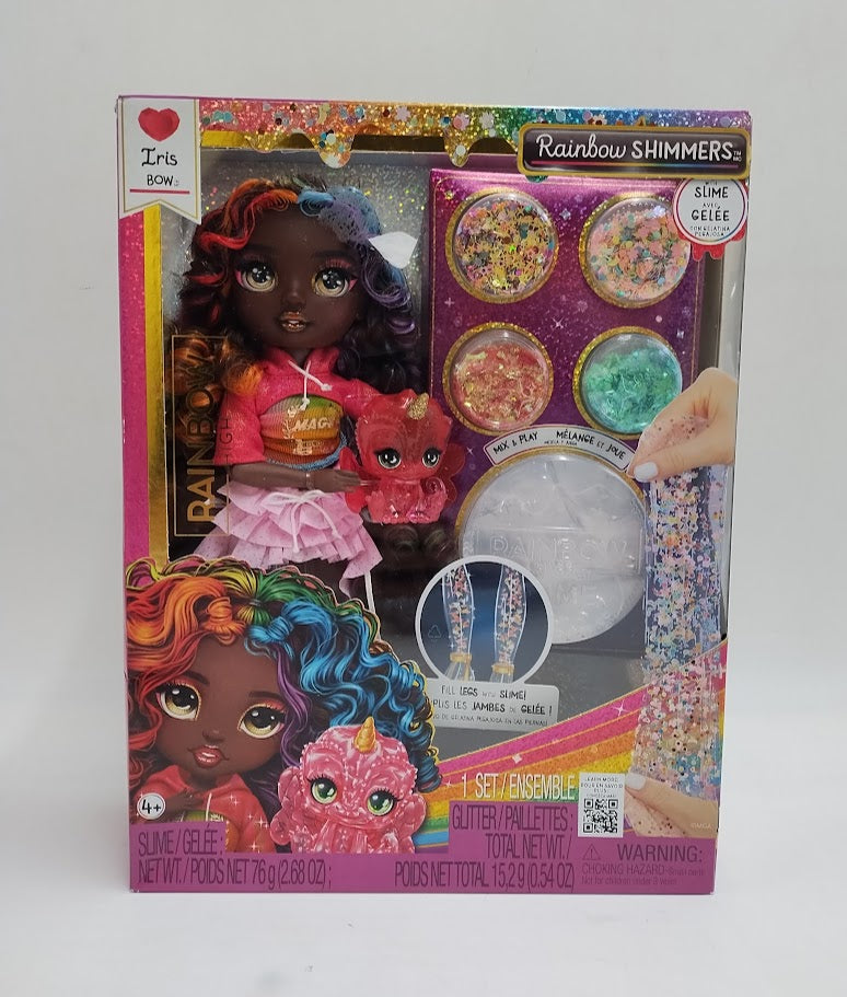 Rainbow High Rainbow Shimmers with Slime - Iris, Rainbow 11" SEE DETAILS