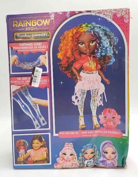 Rainbow High Rainbow Shimmers with Slime - Iris, Rainbow 11" SEE DETAILS