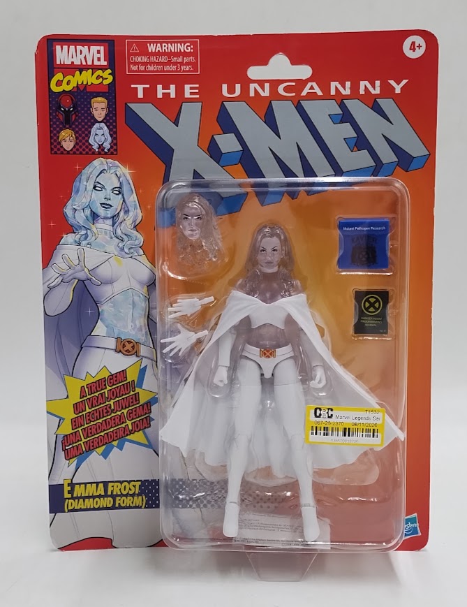 Marvel Legends Series Emma Frost (Diamond Form), X-Men Action Figure SEE DETAILS