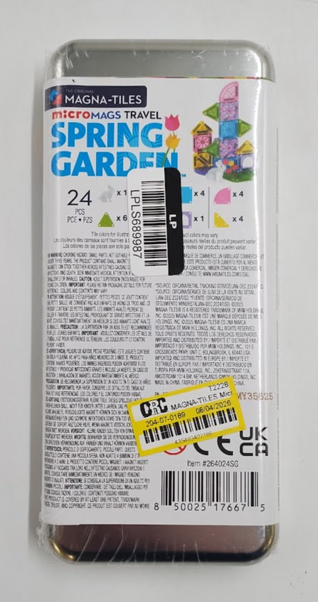 MAGNA-TILES MicroMAGS Travel Set - Spring Garden