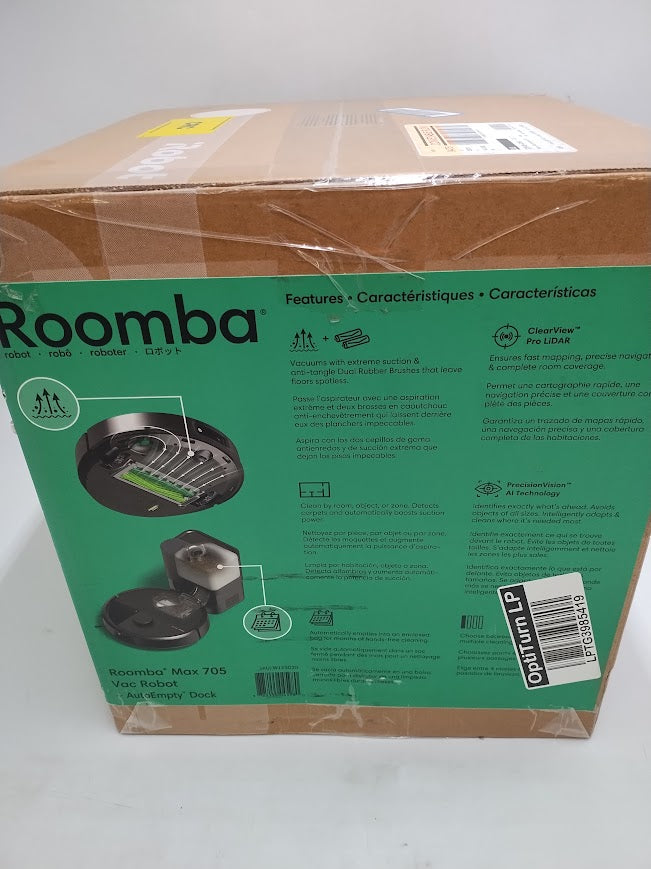 iRobot Roomba Max 705 Cordless Vacuum + AutoEmpty Dock W155020 (LOCAL PICKUP ONLY)