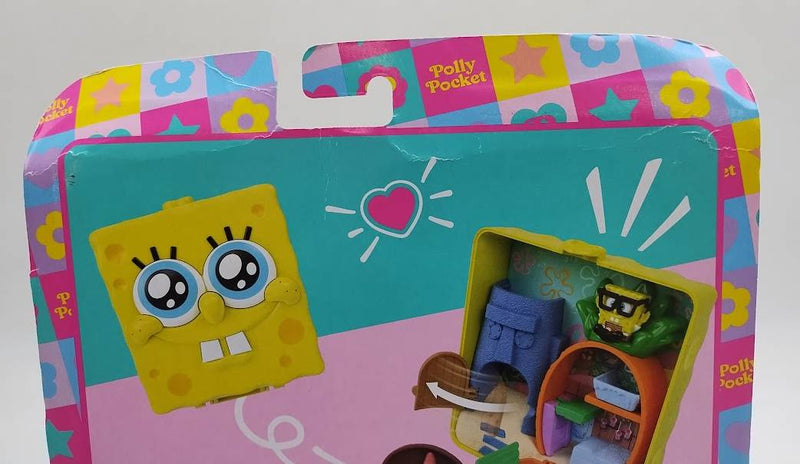 Polly Pocket Micro Dolls and Playset, SpongeBob Partnership Compact SEE DETAILS