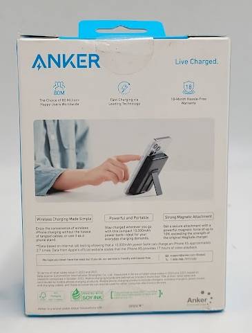 Anker MagGo 10000mAh Power Bank with Kickstand - Black SEE DETAILS