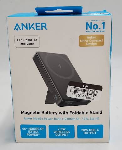 Anker MagGo 10000mAh Power Bank with Kickstand - Black SEE DETAILS