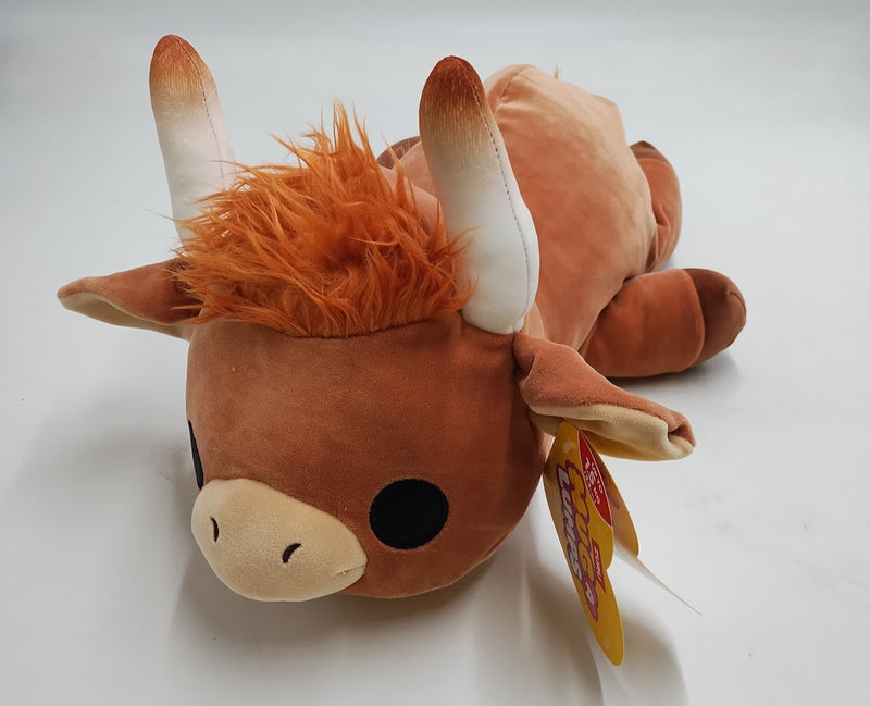 Hug-A-Lumps Highland Cow Series 2 Weighted Plush: Stuffed Farm Animal, 23-Inch Polyester Toy (LOCAL PICKUP ONLY)