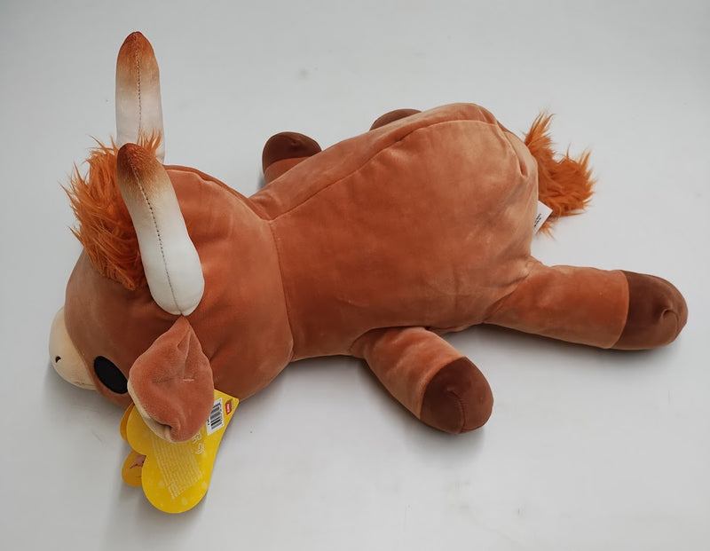 Hug-A-Lumps Highland Cow Series 2 Weighted Plush: Stuffed Farm Animal, 23-Inch Polyester Toy (LOCAL PICKUP ONLY)